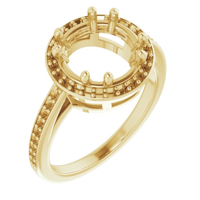 Halo-Style Engagement Ring