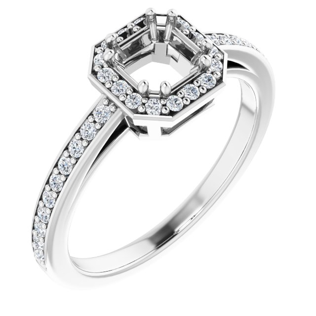 14k White Gold