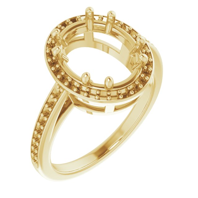 Halo-Style Engagement Ring