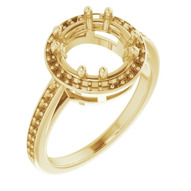 Halo-Style Engagement Ring