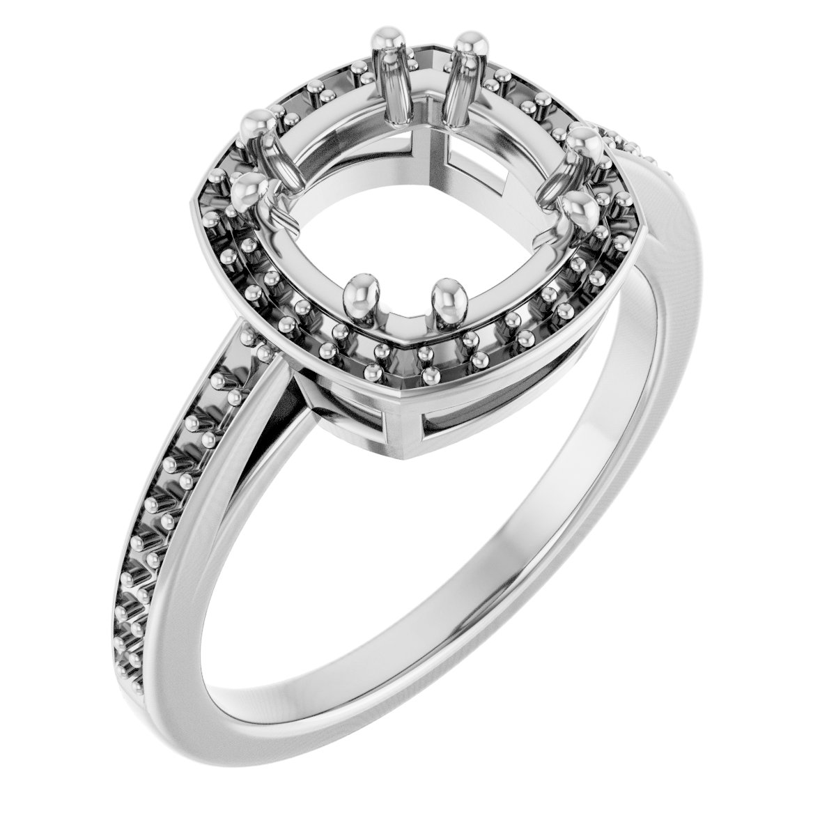 Halo-Style Engagement Ring