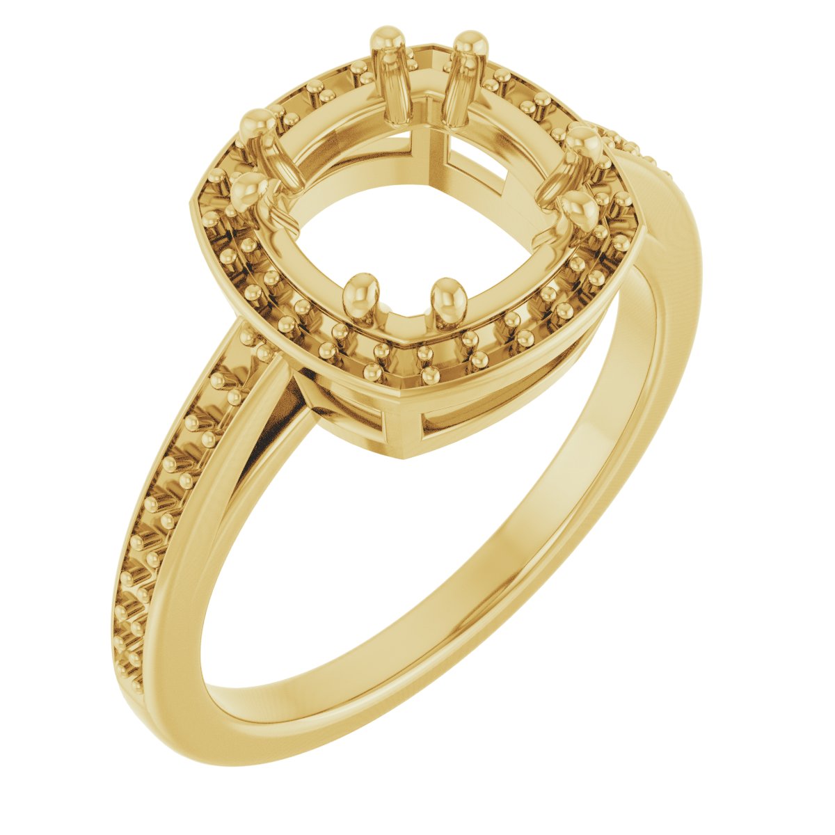Halo-Style Engagement Ring