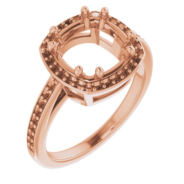 Halo-Style Engagement Ring
