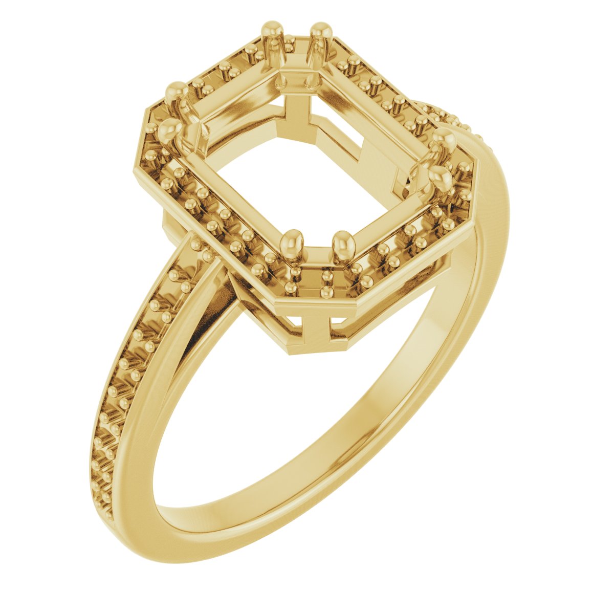 Halo-Style Engagement Ring