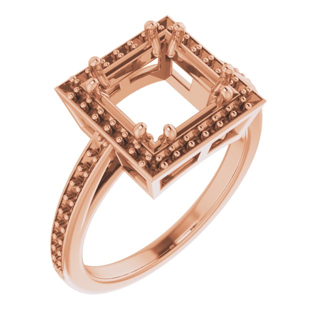 Halo-Style Engagement Ring
