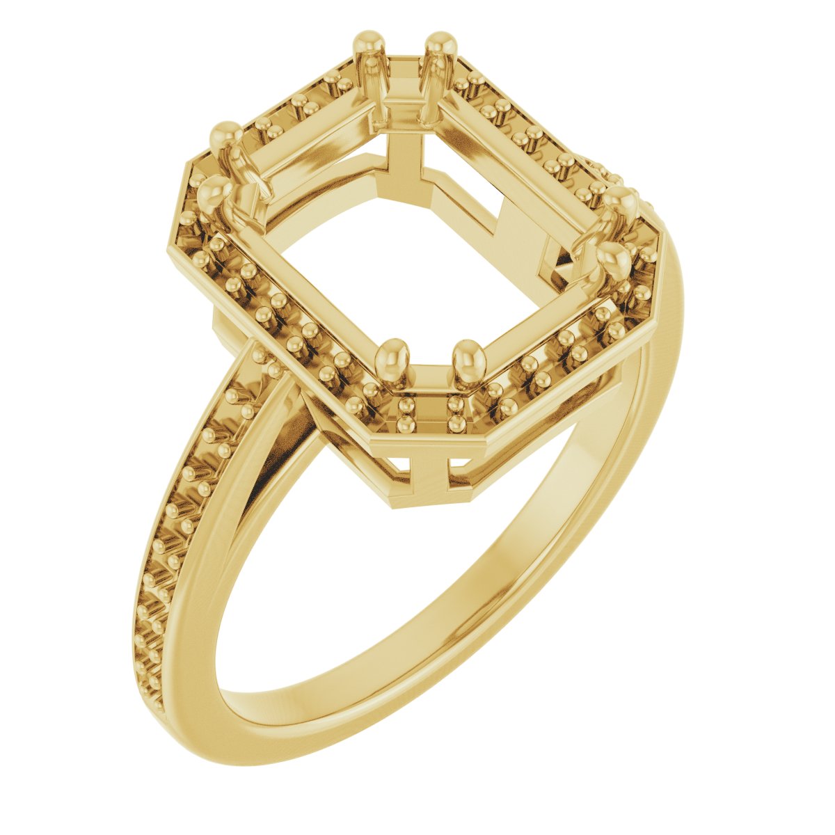 Halo-Style Engagement Ring