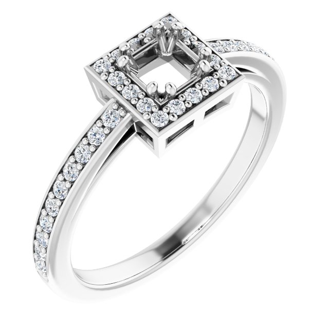 14k White Gold