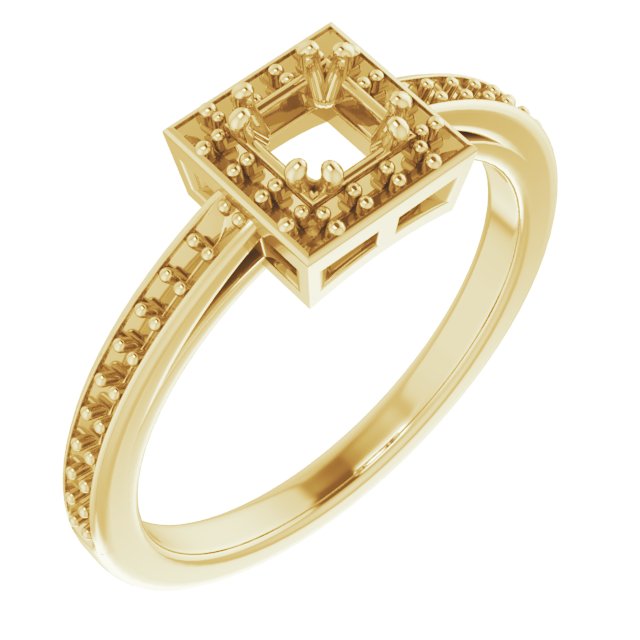 Halo-Style Engagement Ring