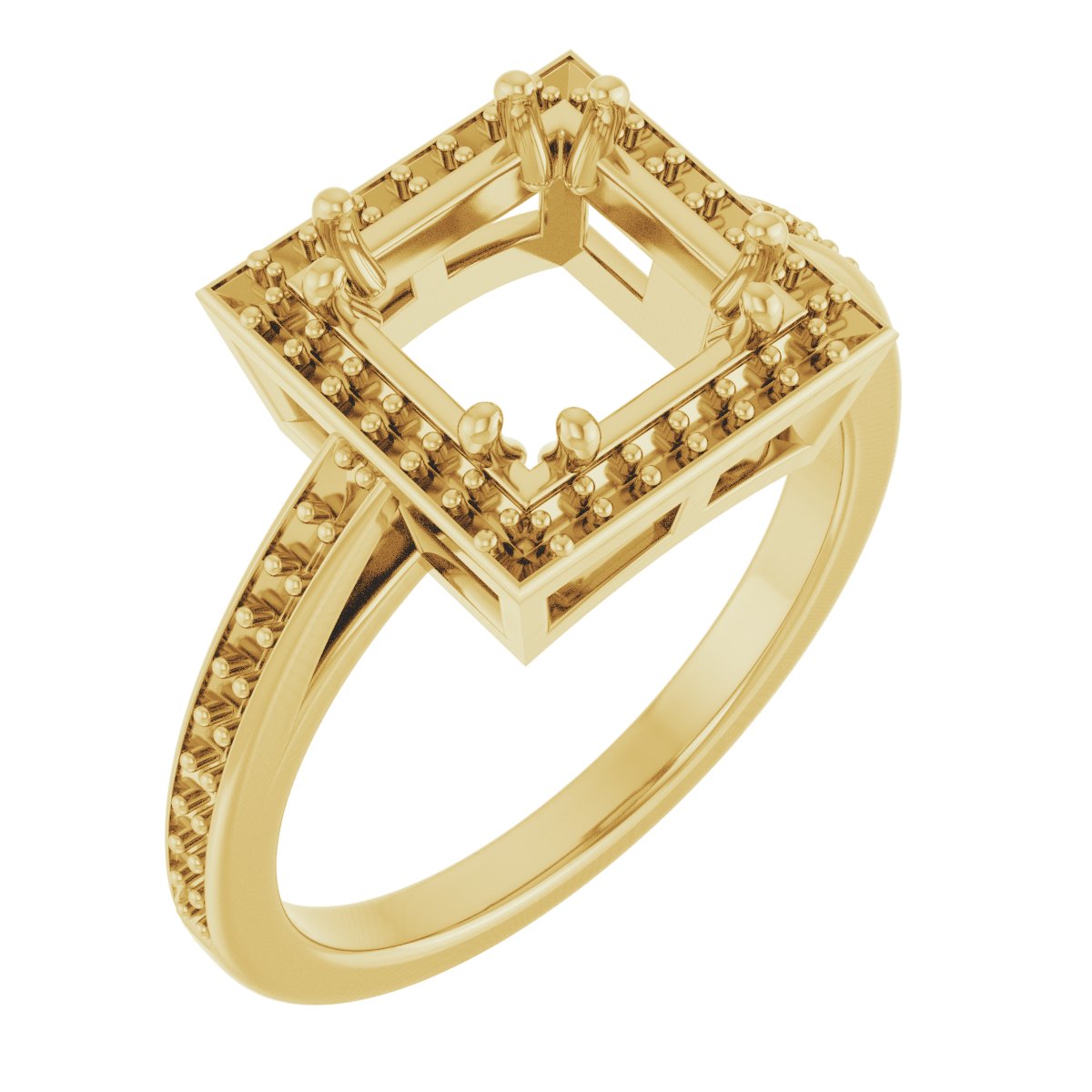 Halo-Style Engagement Ring