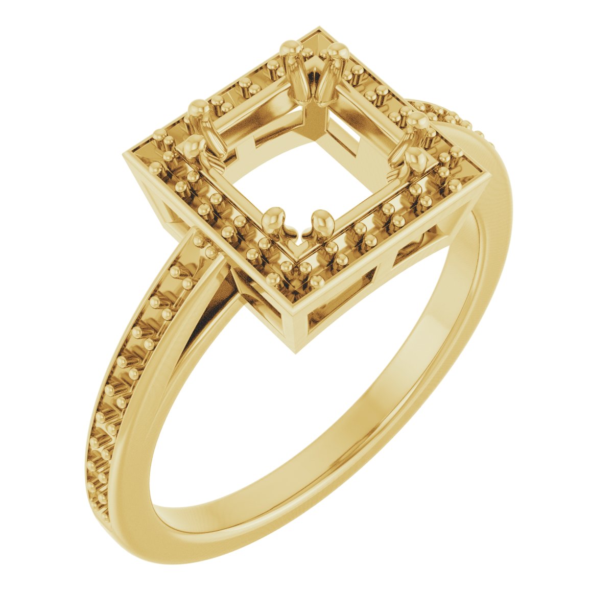 Halo-Style Engagement Ring