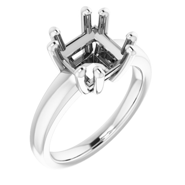 Split-Prong Solitaire Engagement Ring