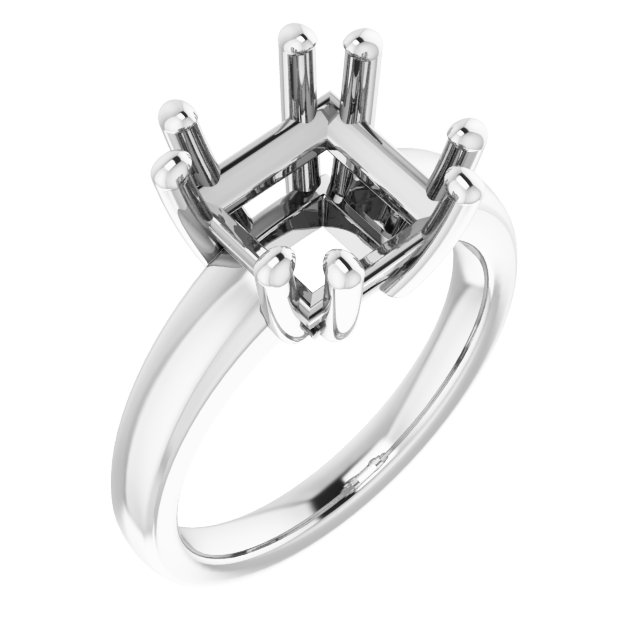Split-Prong Solitaire Engagement Ring