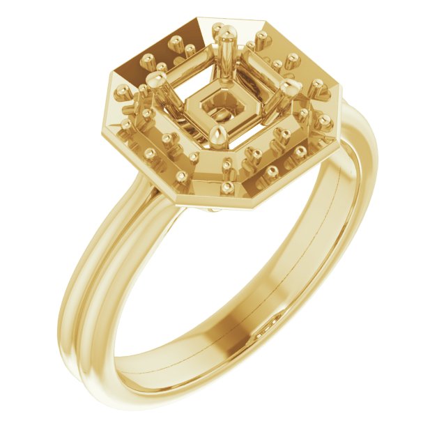 14k Yellow Gold