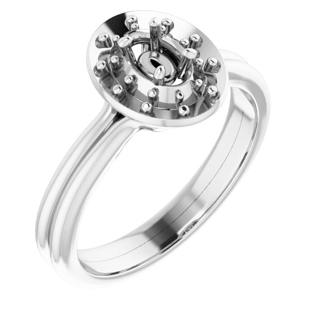 14k White Gold