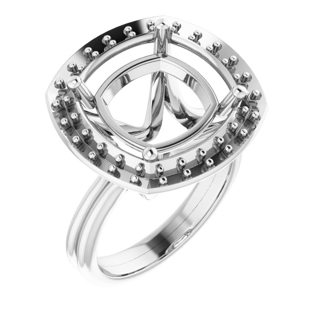 Halo-Style Engagement Ring