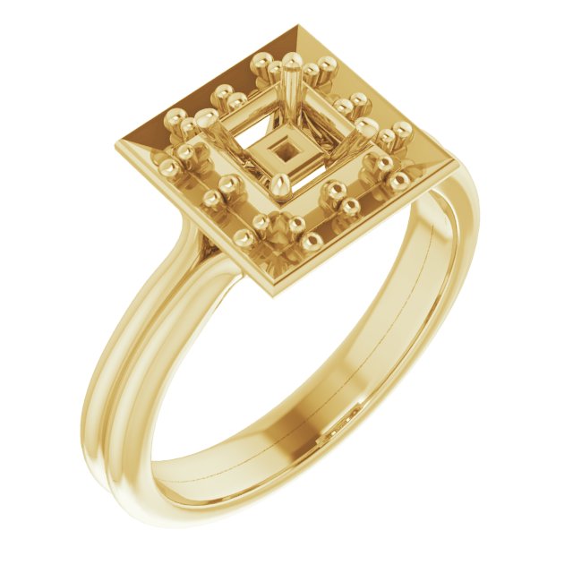 14k Yellow Gold