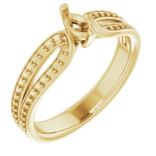14k Yellow Gold