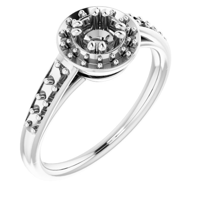 14k White Gold
