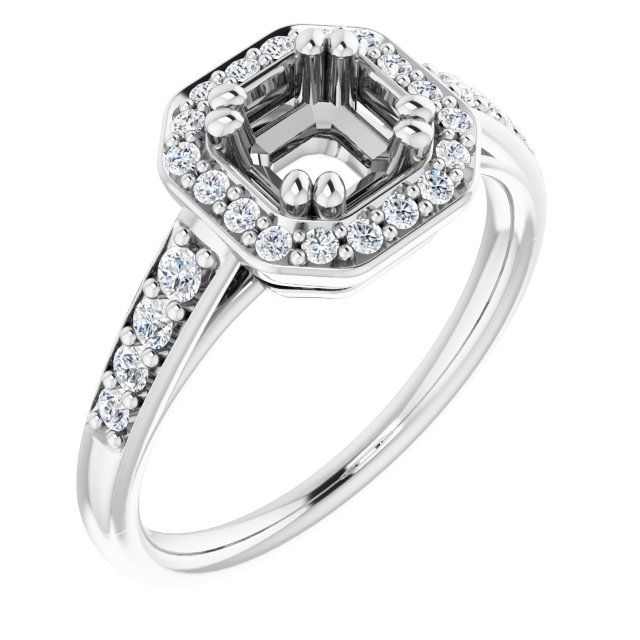 14k White Gold