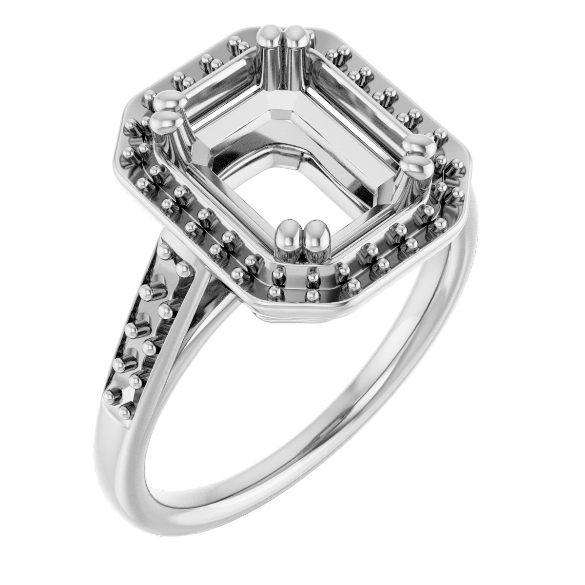 Halo-Style Engagement Ring