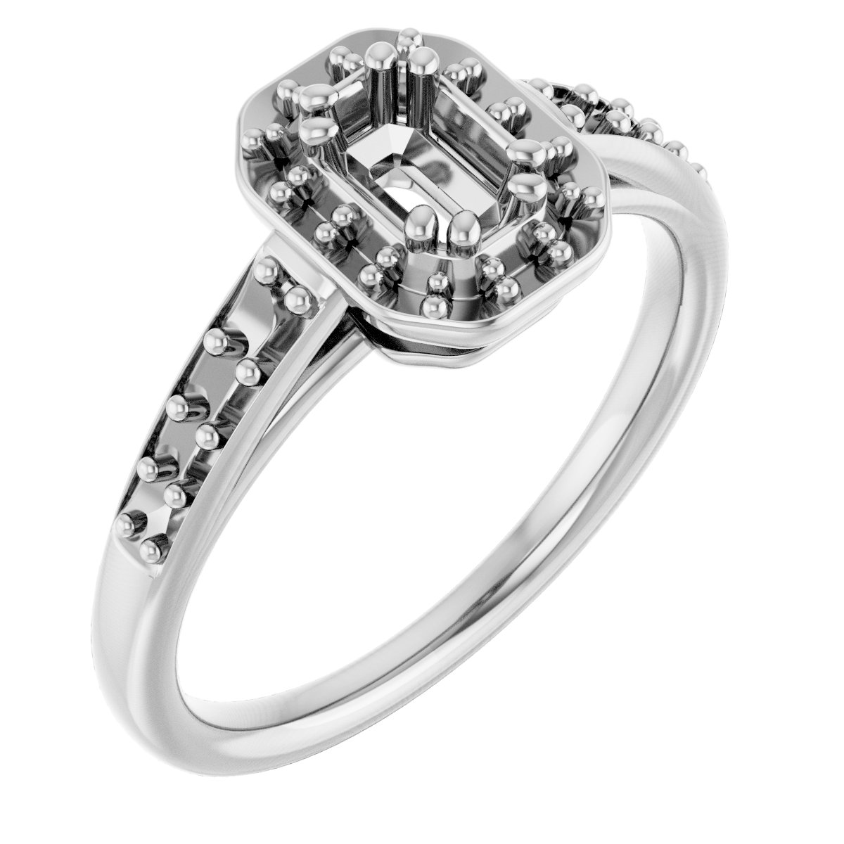 Halo-Style Engagement Ring
