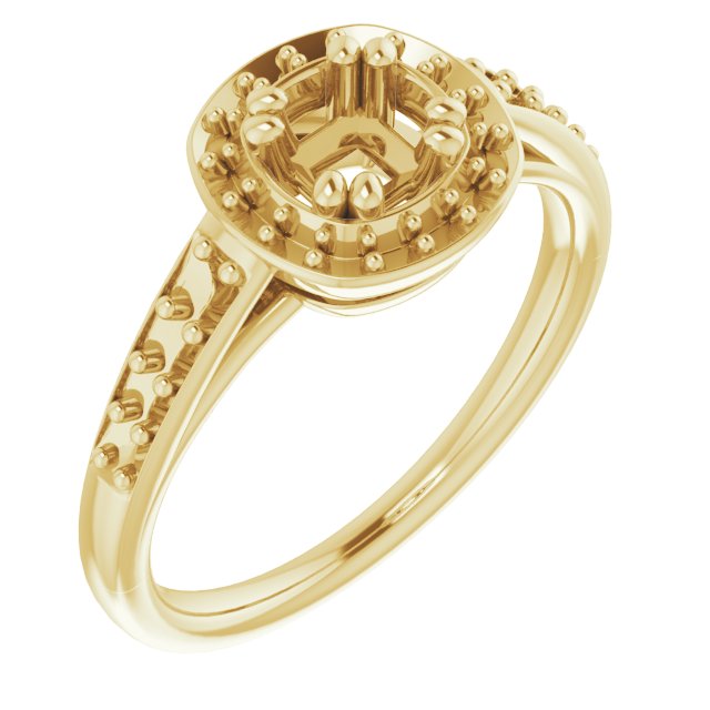 Halo-Style Engagement Ring