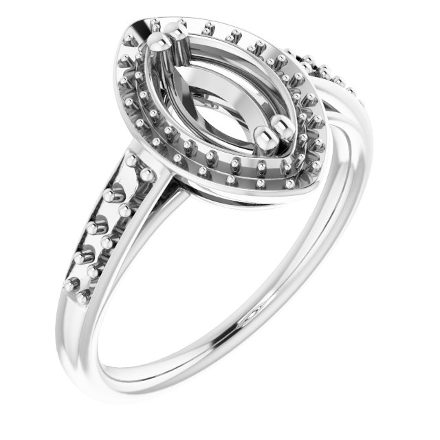 Halo-Style Engagement Ring
