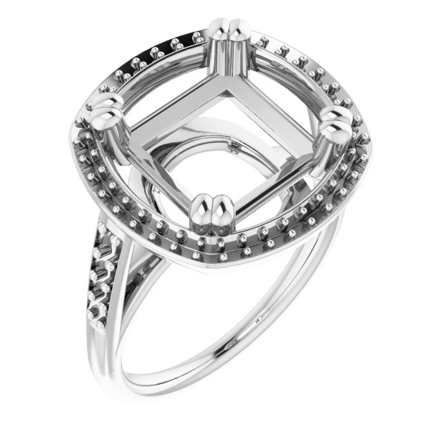 Halo-Style Engagement Ring