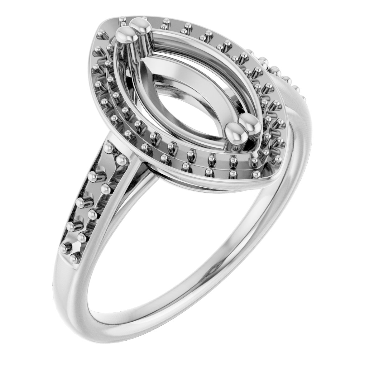 Halo-Style Engagement Ring
