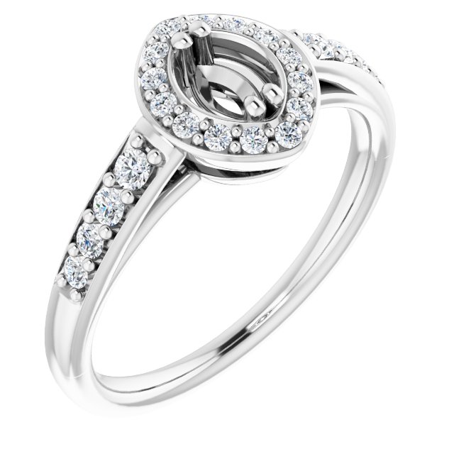 14k White Gold