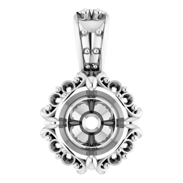 Halo-Style Pendant