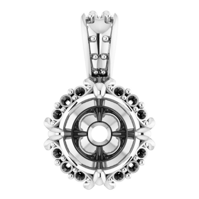 Halo-Style Pendant