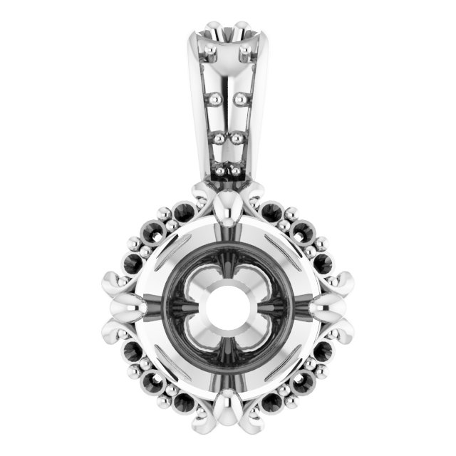Halo-Style Pendant