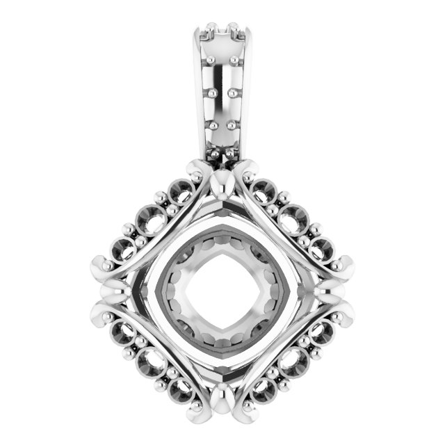 Halo-Style Pendant