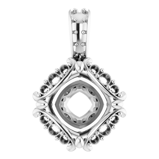 Halo-Style Pendant