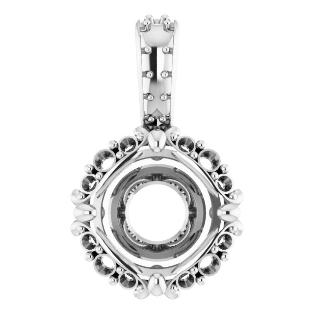 Halo-Style Pendant