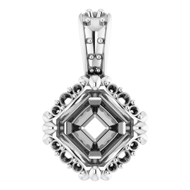 Halo-Style Pendant