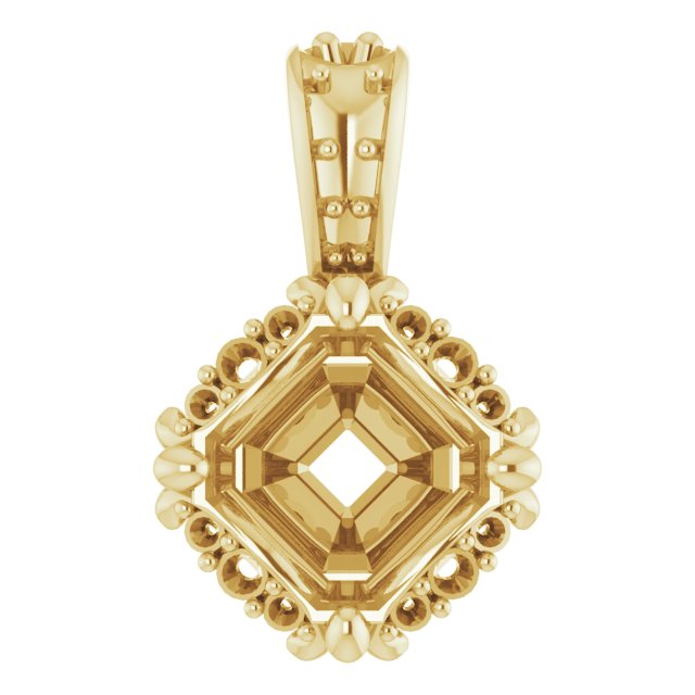 Halo-Style Pendant