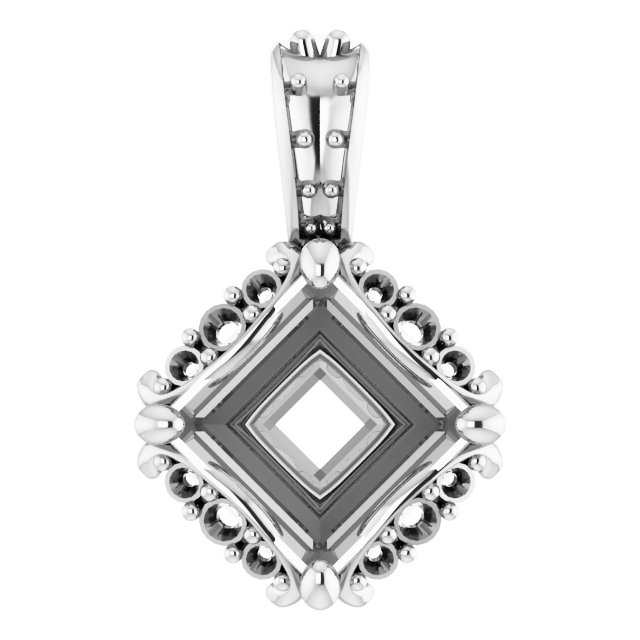 Halo-Style Pendant