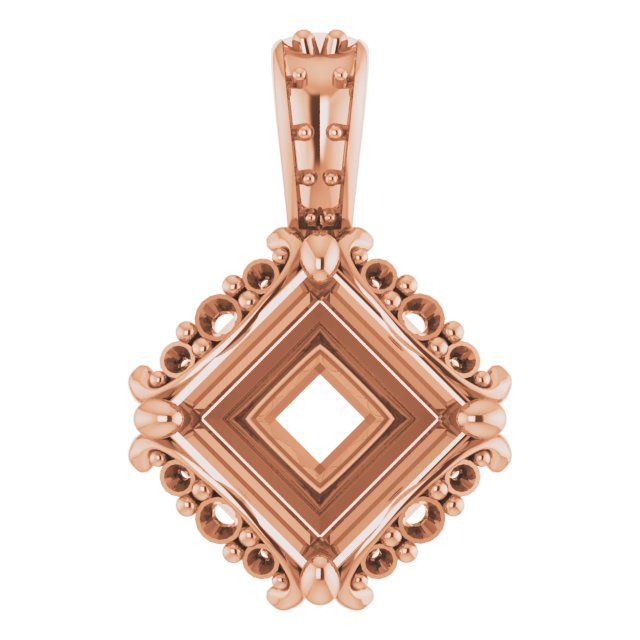Halo-Style Pendant