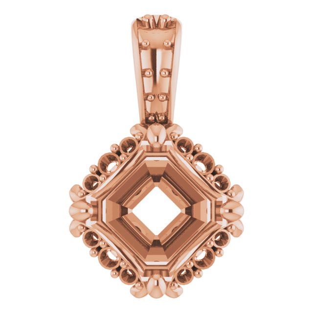 Halo-Style Pendant