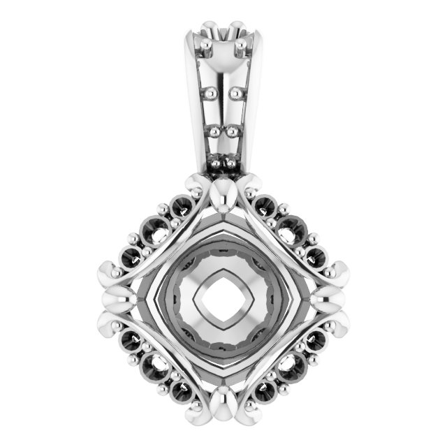 Halo-Style Pendant