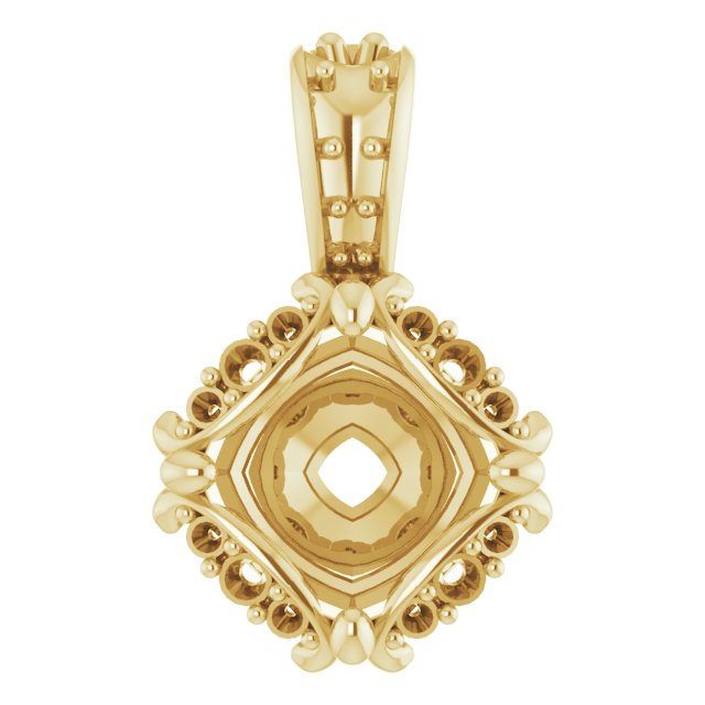 Halo-Style Pendant