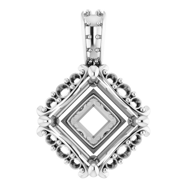 Halo-Style Pendant