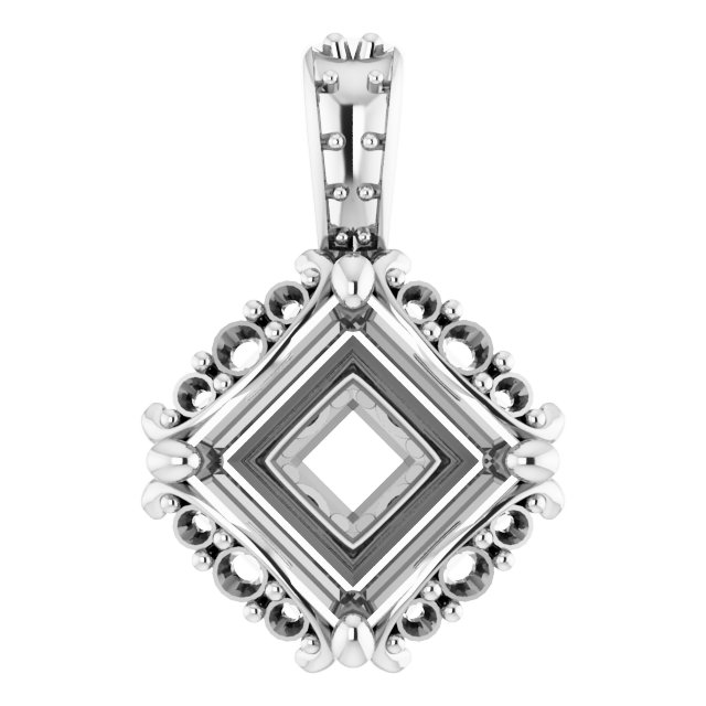 Halo-Style Pendant
