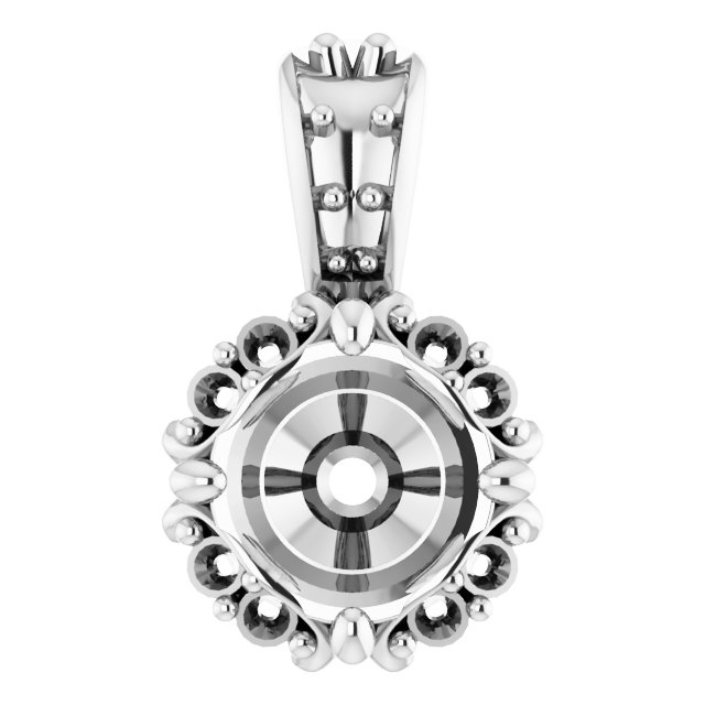 Halo-Style Pendant