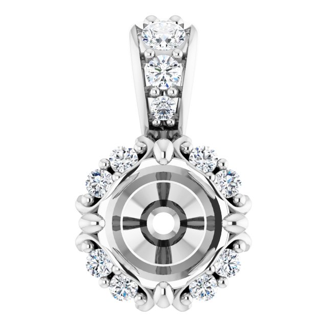 14k White Gold