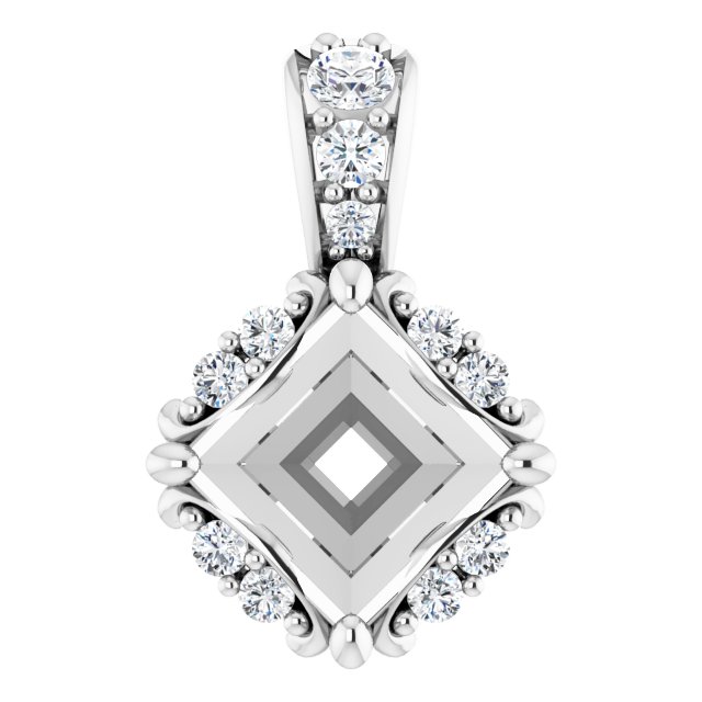 14k White Gold