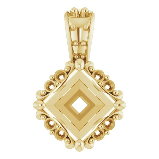 Halo-Style Pendant