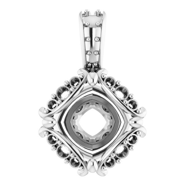 Halo-Style Pendant